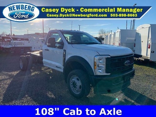 2024 Ford Super Duty F-550 DRW XL 4WD Reg Cab 193" WB 108" CA