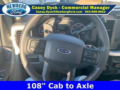 2024 Ford Super Duty F-550 DRW XL 4WD Reg Cab 193" WB 108" CA
