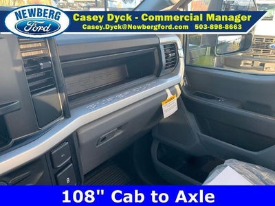 2024 Ford Super Duty F-550 DRW XL 4WD Reg Cab 193" WB 108" CA