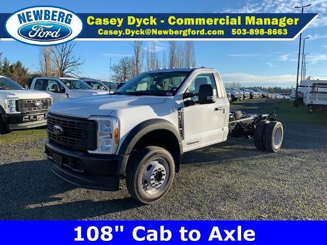 2024 Ford Super Duty F-550 DRW XL 4WD Reg Cab 193" WB 108" CA