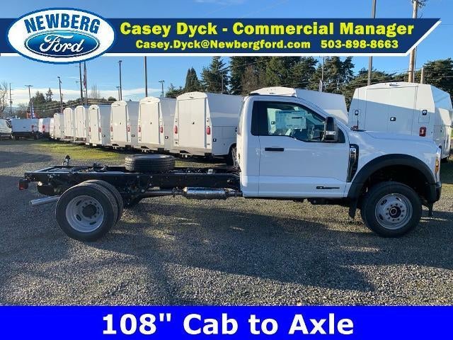 2024 Ford Super Duty F-550 DRW XL 4WD Reg Cab 193" WB 108" CA