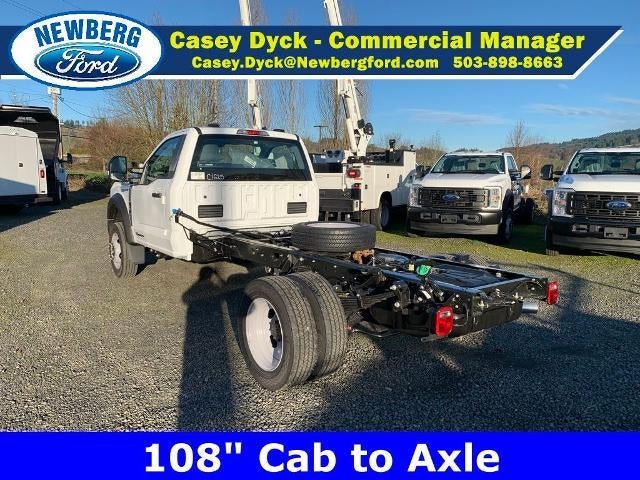 2024 Ford Super Duty F-550 DRW XL 4WD Reg Cab 193" WB 108" CA