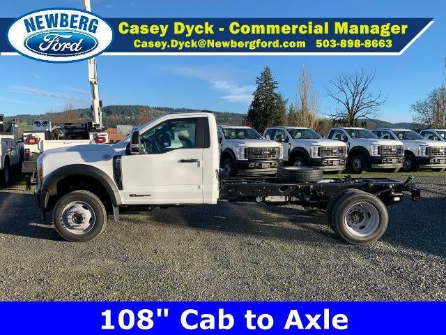 2024 Ford Super Duty F-550 DRW XL 4WD Reg Cab 193" WB 108" CA