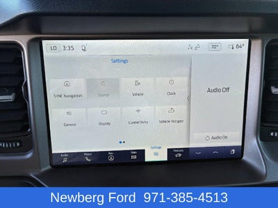 2022 Ford Bronco Outer Banks 4 Door Advanced 4x4