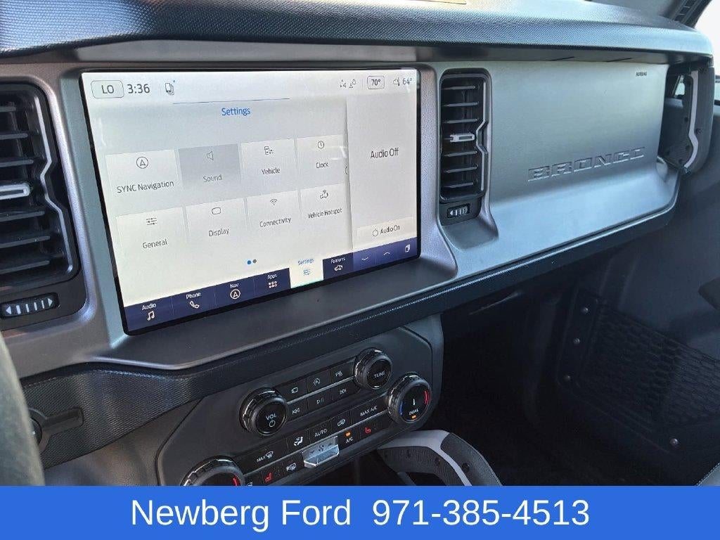 2022 Ford Bronco Outer Banks 4 Door Advanced 4x4