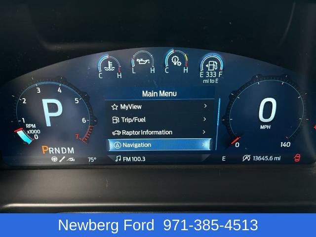 2022 Ford Bronco Raptor 4 Door Advanced 4x4