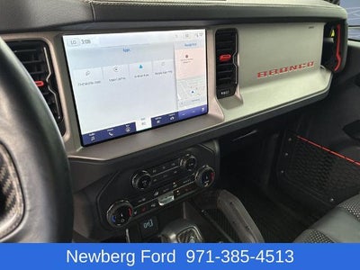 2022 Ford Bronco Raptor 4 Door Advanced 4x4