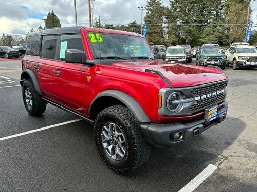 2025 Ford Bronco Badlands 4 Door Advanced 4x4