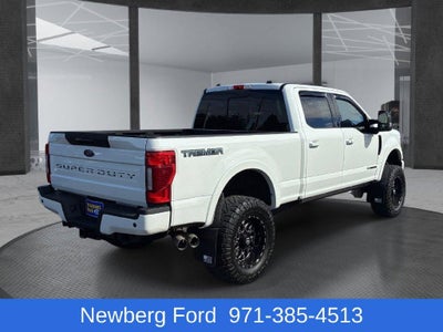 2022 Ford Super Duty F-350 SRW LARIAT 4WD Crew Cab 6.75' Box