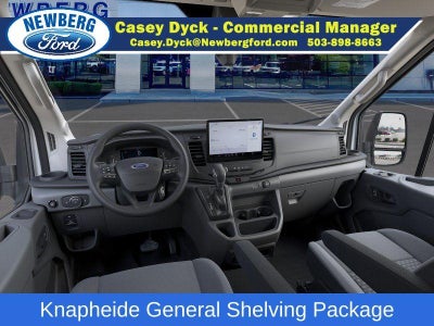 2026 Ford Transit Cargo Van T-250 148" Med Rf 9150 GVWR RWD