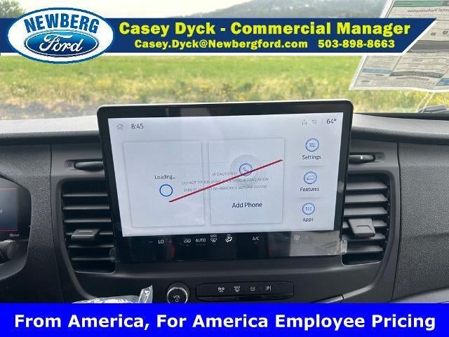 2026 Ford Transit Cargo Van T-250 148" Med Rf 9150 GVWR RWD