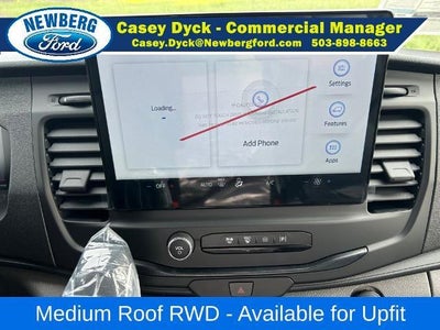 2026 Ford Transit Cargo Van T-250 148" Med Rf 9150 GVWR RWD