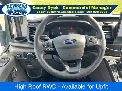 2026 Ford Transit Cargo Van T-250 148" Hi Rf 9150 GVWR RWD