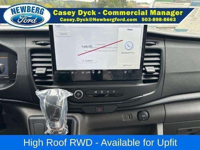 2026 Ford Transit Cargo Van T-250 148" Hi Rf 9150 GVWR RWD