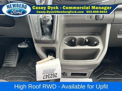 2026 Ford Transit Cargo Van T-250 148" Hi Rf 9150 GVWR RWD