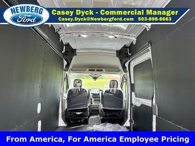 2026 Ford Transit Cargo Van T-250 148" Hi Rf 9150 GVWR RWD
