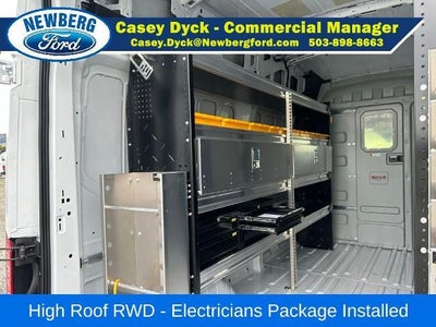 2026 Ford Transit Cargo Van T-250 148" Hi Rf 9150 GVWR RWD