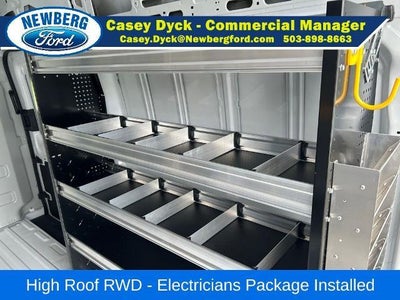 2026 Ford Transit Cargo Van T-250 148" Hi Rf 9150 GVWR RWD