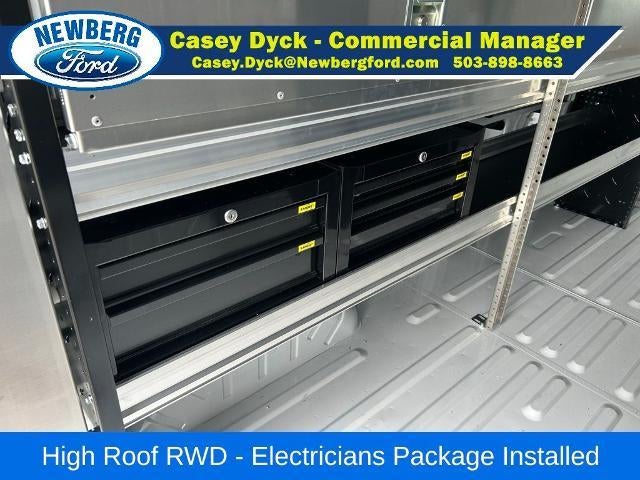 2026 Ford Transit Cargo Van T-250 148" Hi Rf 9150 GVWR RWD