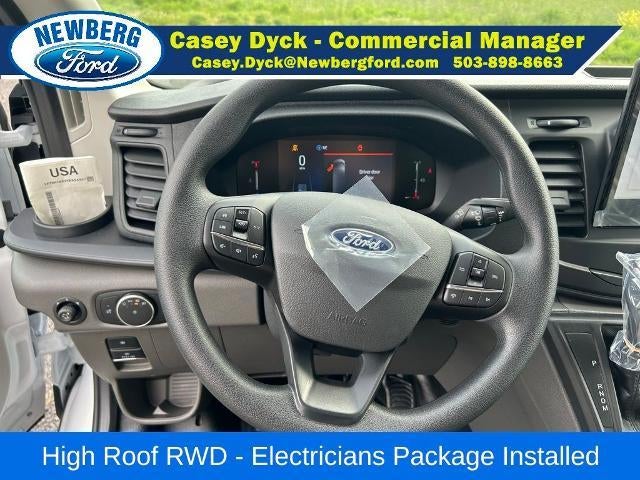 2026 Ford Transit Cargo Van T-250 148" Hi Rf 9150 GVWR RWD