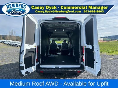 2026 Ford Transit Cargo Van T-250 148" Med Rf 9150 GVWR AWD