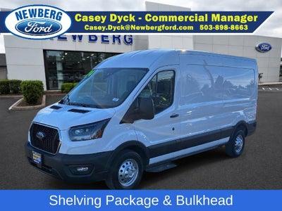 2024 Ford Transit Cargo Van T-250 148" Med Rf 9070 GVWR AWD