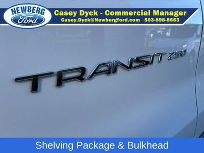 2024 Ford Transit Cargo Van T-250 148" Med Rf 9070 GVWR AWD