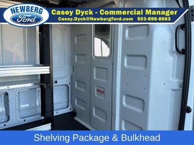 2024 Ford Transit Cargo Van T-250 148" Med Rf 9070 GVWR AWD