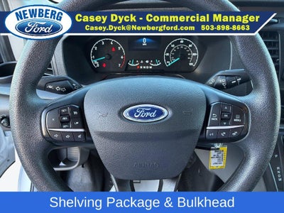 2024 Ford Transit Cargo Van T-250 148" Med Rf 9070 GVWR AWD