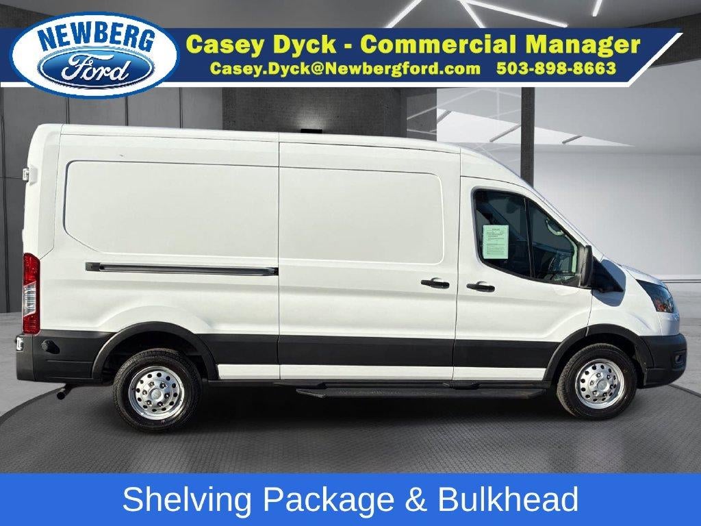 2024 Ford Transit Cargo Van T-250 148" Med Rf 9070 GVWR AWD
