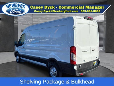 2024 Ford Transit Cargo Van T-250 148" Med Rf 9070 GVWR AWD
