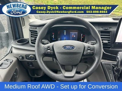 2026 Ford Transit Cargo Van T-250 148" Med Rf 9150 GVWR AWD
