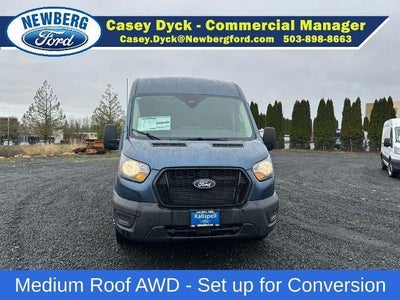 2026 Ford Transit Cargo Van T-250 148" Med Rf 9150 GVWR AWD