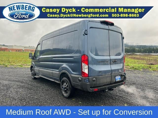 2026 Ford Transit Cargo Van T-250 148" Med Rf 9150 GVWR AWD