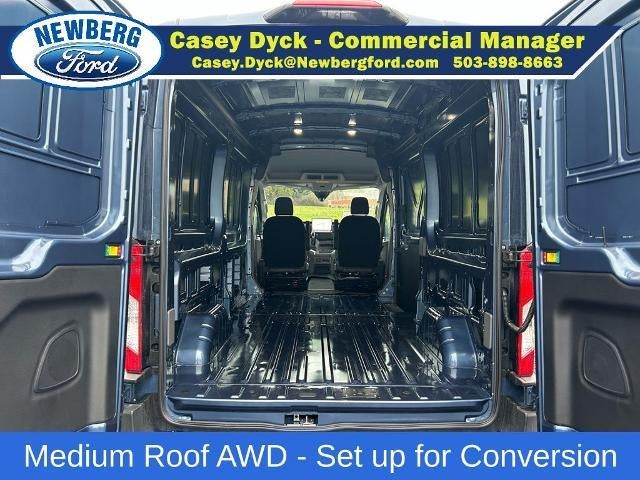2026 Ford Transit Cargo Van T-250 148" Med Rf 9150 GVWR AWD