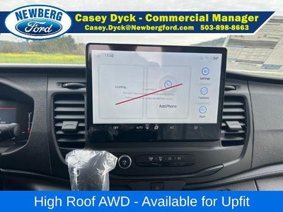 2026 Ford Transit Cargo Van T-250 148" Hi Rf 9150 GVWR AWD