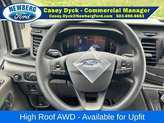 2026 Ford Transit Cargo Van T-250 148" Hi Rf 9150 GVWR AWD
