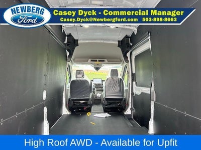 2026 Ford Transit Cargo Van T-250 148" Hi Rf 9150 GVWR AWD