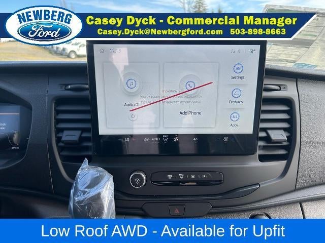 2026 Ford Transit Cargo Van T-250 130" Low Rf 9150 GVWR AWD