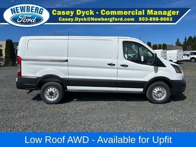 2026 Ford Transit Cargo Van T-250 130" Low Rf 9150 GVWR AWD