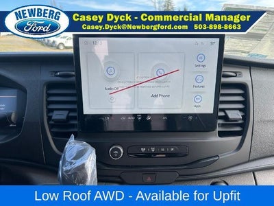 2026 Ford Transit Cargo Van T-250 130" Low Rf 9150 GVWR AWD
