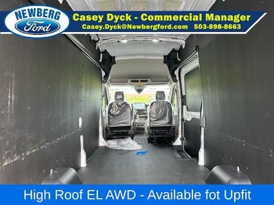 2026 Ford Transit Cargo Van T-250 148" EL Hi Rf 9150 GVWR AWD