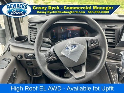 2026 Ford Transit Cargo Van T-250 148" EL Hi Rf 9150 GVWR AWD