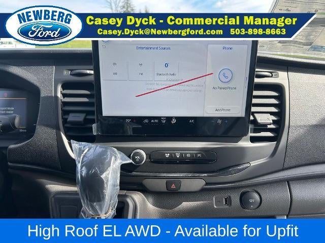 2026 Ford Transit Cargo Van T-250 148" EL Hi Rf 9150 GVWR AWD