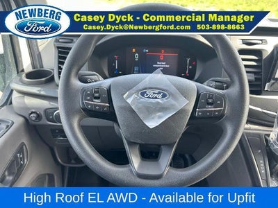 2026 Ford Transit Cargo Van T-250 148" EL Hi Rf 9150 GVWR AWD