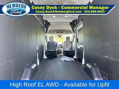 2026 Ford Transit Cargo Van T-250 148" EL Hi Rf 9150 GVWR AWD