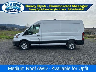 2026 Ford Transit Cargo Van T-350 148" Med Rf 9500 GVWR AWD