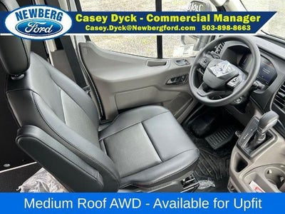 2026 Ford Transit Cargo Van T-350 148" Med Rf 9500 GVWR AWD