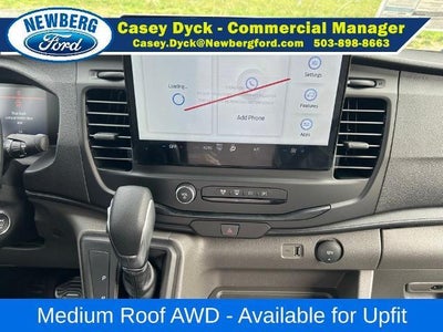 2026 Ford Transit Cargo Van T-350 148" Med Rf 9500 GVWR AWD