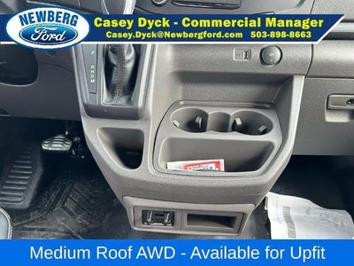 2026 Ford Transit Cargo Van T-350 148" Med Rf 9500 GVWR AWD
